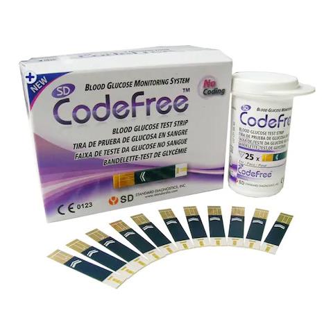 Test Glicemici Code Free 50 Pezzi - Foto 1