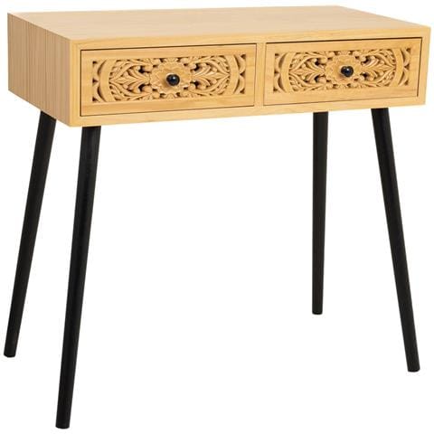 Mobile Da Ingresso In Legno Marrone 80x42x79 - Foto 1