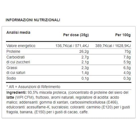 Whey Protein Complex 100% 700g Vaniglia - Foto 1