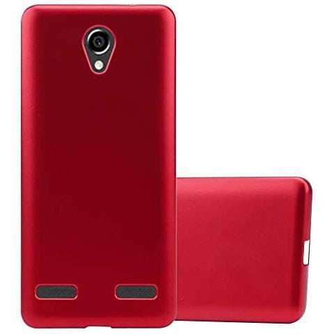 Custodia Compatibile Con Zte Blade L7 In Rosso Metallico - Coperchio Protettivo In Silicone Tpu Flessibile - Foto 1