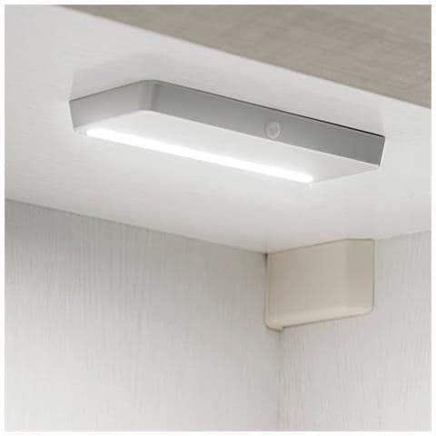 Luminaria Led Ricaricabile Con Sensore Di Movimento 1 W, Grigio Metallizzato - Foto 2