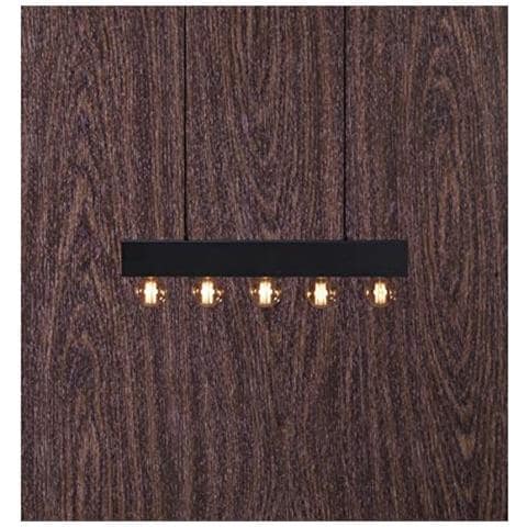 107037 - Lampadario, Metallo, 40 W, Colore: Nero - Foto 2