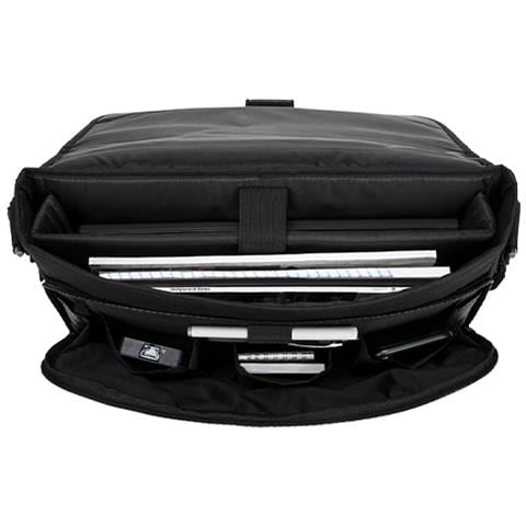 ThinkPad Essential Messenger Borsa a Tracolla in Poliestere per Notebook 15.6" - Nero - Foto 3