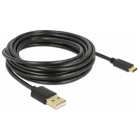 83669 Cavo Usb 4 M 2.0 Usb A Usb C Nero - Foto 1