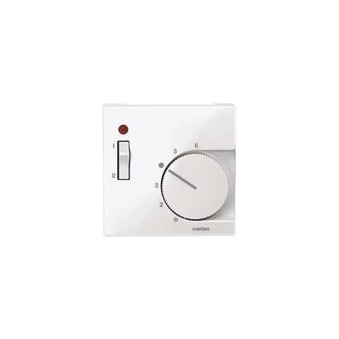 El Sm 534825 - System M, Zentralplatte, Temperaturregler, Aktivwei, Glnzend (534825)  - Foto 1