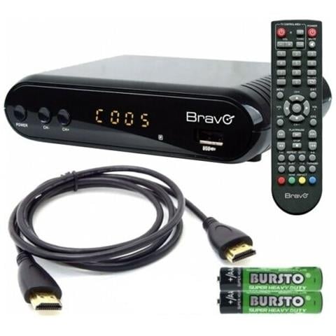 Decoder Digitale Terrestre Full Hd 1080p Dvb-t2 Con Porta Eternet Mod. 92202464 - Foto 2