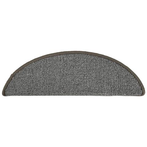 Tappetini per Scale 15 pz Grigio 56x17x3 cm - Foto 2