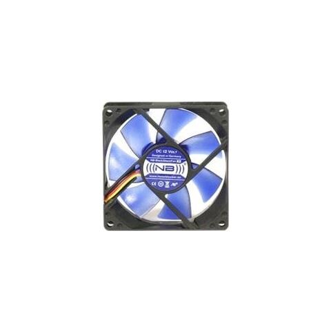 BlackSilentFan X2, Computer case, Ventilatore, Nero - Foto 3