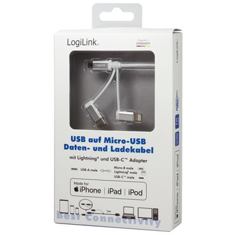 CU0126 1m USB A Maschio Maschio Bianco cavo USB - Foto 2