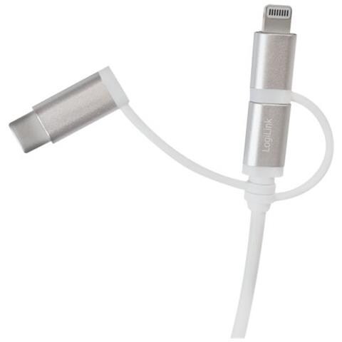 CU0126 1m USB A Maschio Maschio Bianco cavo USB - Foto 1