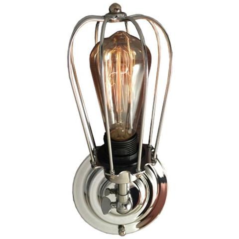 Lampada Da Parete Kopenhagen Loft Chrome - Foto 1