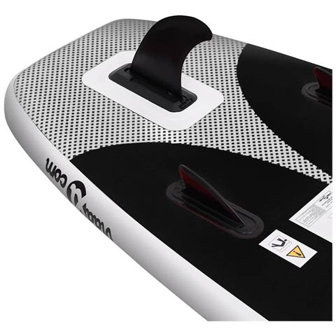 Set Tavola Sup Gonfiabile Nera 330x76x10 Cm - Foto 10