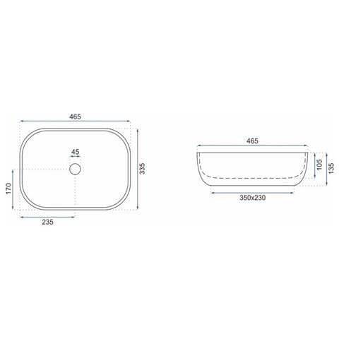 Lavabo Da Appoggio Livia Beige - Foto 3