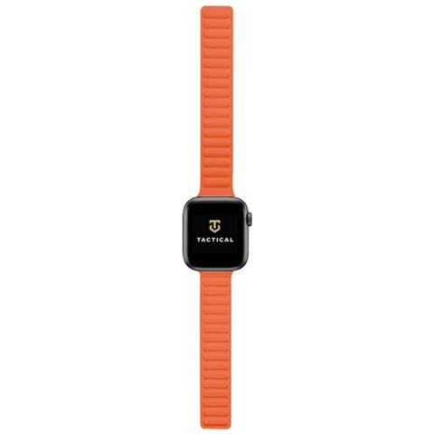 Cinturino 742 Originale Loop Leather Per Apple Watch 1-2-3-4-5-6-7-se 42 44 45mm Orange - Foto 5