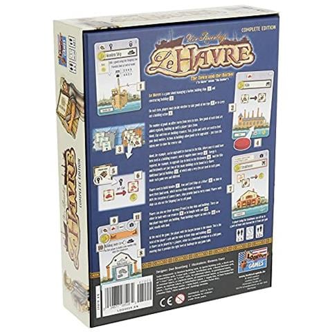 Il Luogo È La Costa Meridionale Del Canale Della Manica, Nella Regione Francese Della Normandia. Qui Si Trova Il Magnifico Porto Di Le Havre, Porta D'europa. Nel Classico Gioco Da Tavolo Di Uwe Rosenberg, Le Havre, Ogni Giocatore Gareggia Per Diventare I - Foto 3