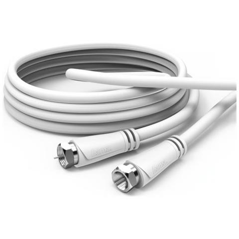00179229 Cavo Coassiale 7,5 M Tipo F Bianco - Foto 1