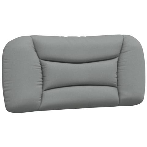 Cuscino Testiera Grigio Chiaro 80 cm in Tessuto - Foto 1