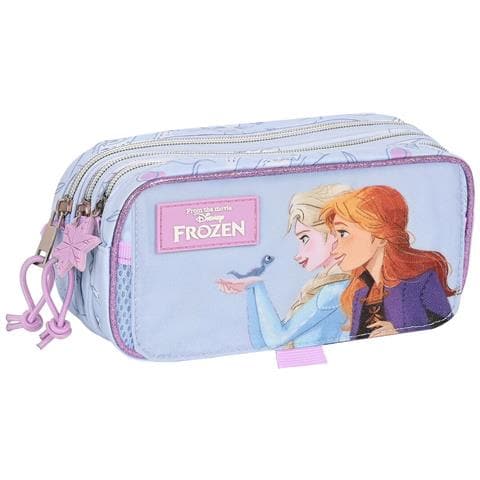 Portaoggetti Triplo Frozen Believe 21,5 X 10 X 8 Cm Lilla - Foto 1