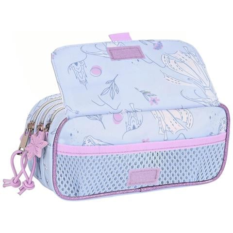 Portaoggetti Triplo Frozen Believe 21,5 X 10 X 8 Cm Lilla - Foto 2