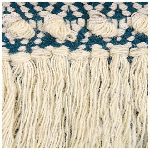 Decorazione Da Parete In Tessuto Nadra Irregolare Cotone Beige Chiaro - Foto 6