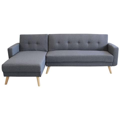 Divano Letto Da Interno Con Struttura In Acciaio E Legno Con Penisola Easy Life - Foto 1