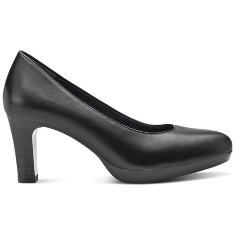 Black Elegant Closed Pumps Scarpe Con Tacco Pelle Scarpe Donna Nero Eu 40, 1-22410-41 001 - Foto 2