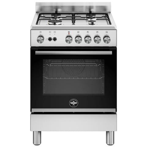 Cucina Elettrica FTR664GXV / 24 4 Fuochi a Gas Forno Elettrico Multifunzione Termoventilato Classe A+ 59.5 cm Colore Inox - Foto 1