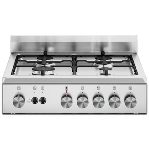Cucina Elettrica FTR664GXV / 24 4 Fuochi a Gas Forno Elettrico Multifunzione Termoventilato Classe A+ 59.5 cm Colore Inox - Foto 4