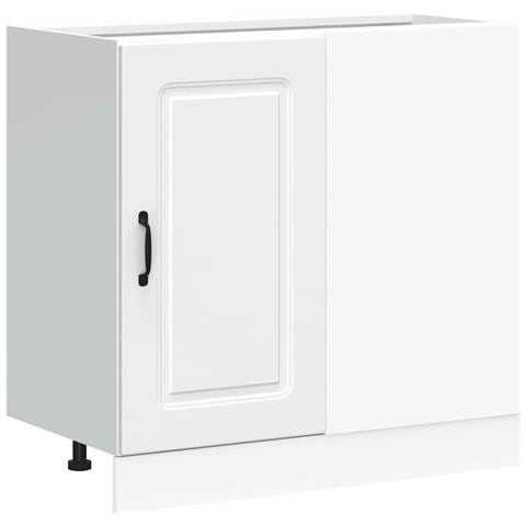 Base Da Cucina Kalmar Bianco In Legno Multistrato - Foto 2