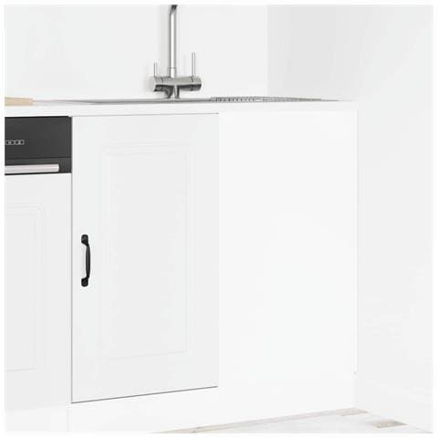 Base Da Cucina Kalmar Bianco In Legno Multistrato - Foto 3