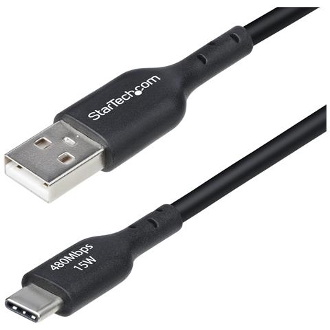Cavo Di Ricarica Usb-a A Usb-c Da 2m - Cavetto Di Carica Rapida Usb-a A Type-c Da 3a, Cavo Per Trasferim Usb2ac2mnc - Foto 4