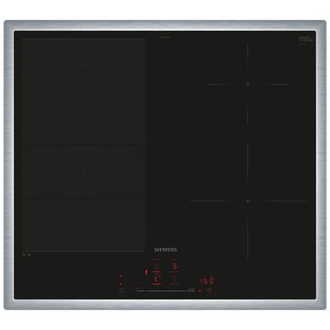 Piano Cottura iQ700 EX645HEC1E a Induzione 4 Zone Cottura da 60 cm Vetroceramica Nero /Inox - Foto 1