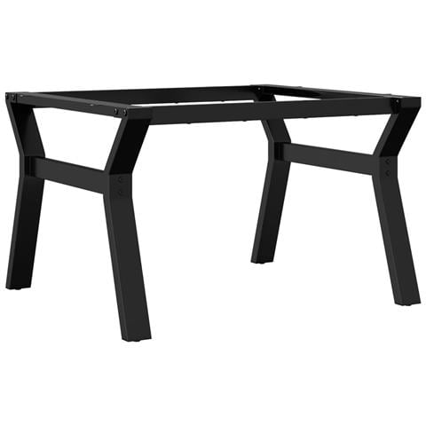 Telaio Gambe A Y Per Tavolino Da Salotto 70x60x43 Cm In Acciaio - Foto 1