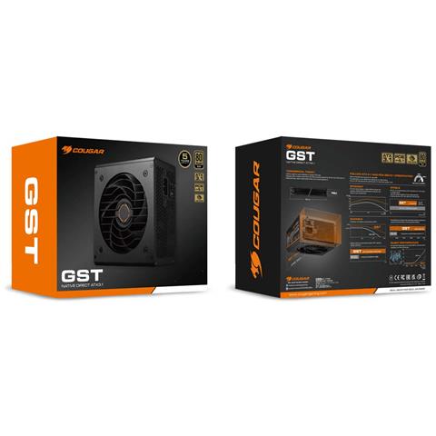 COUGAR Gaming GST, 750 W, 100 - 240 V, 50/60 Hz, 10 - 5 A, 120 W, 750 W - Foto 10