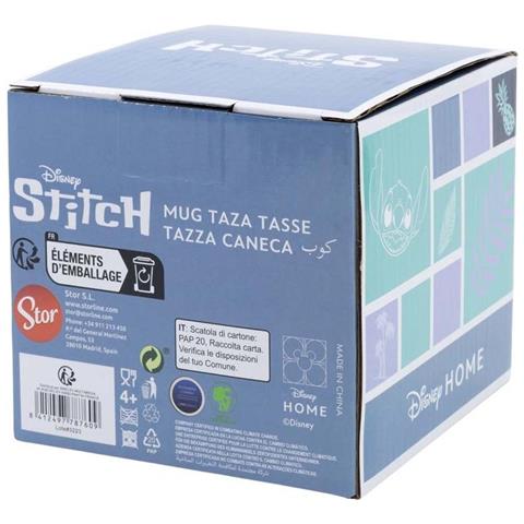 Tazza 325ml 3d Stitch In Una Confezione Regalo Collezione Ananas, Giallo - Foto 5