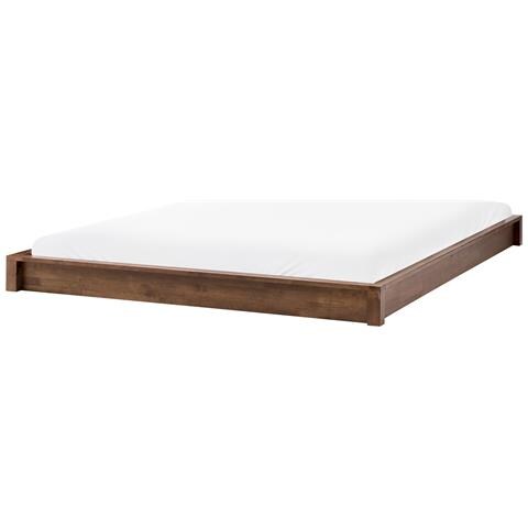 Letto Senza Testata Legno Antras 180 X 200 Cm Marrone Scuro - Foto 2