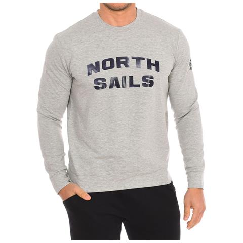 Felpa Girocollo A Maniche Lunghe 9024170 Da Uomo - Foto 1