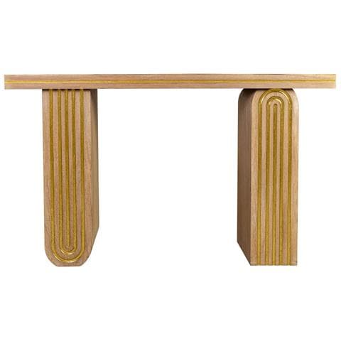 Mobile Da Ingresso In Legno Marrone 140.5x40x81.5 - Foto 2