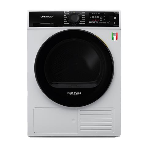 SDR9-T asciugatrice Libera installazione Caricamento frontale 9 kg Bianco - Foto 2