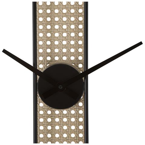 Orologio Da Parete Ribby In Ferro Nero E Avorio Stile Boho - Foto 2