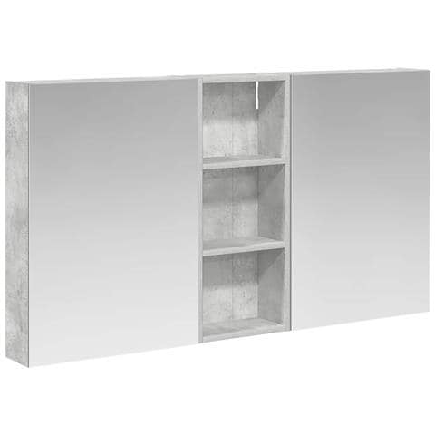 Set di Armadi da Bagno con lo scaffale 3 pcs 130 x 14,5 x 70 cm - Foto 1