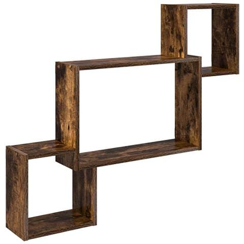 Scaffale da parete A parete Marrone 91,5 x 15 x 76 cm - Foto 1