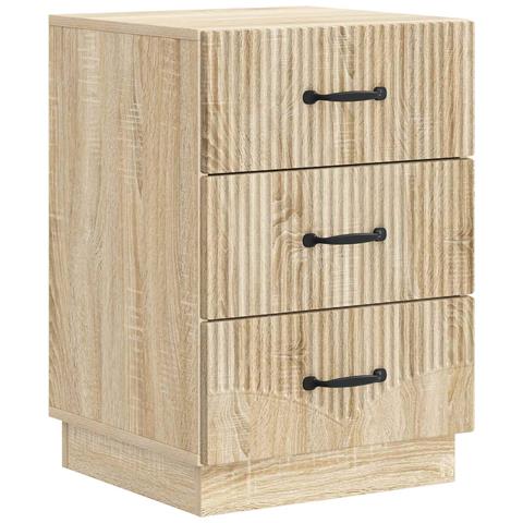 Armadio da Notte con cassetto Rovere Sonoma 43 x 41 x 63,5 cm - Foto 1