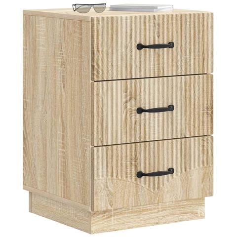 Armadio da Notte con cassetto Rovere Sonoma 43 x 41 x 63,5 cm - Foto 2