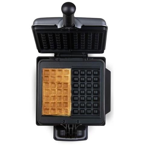 DO9272W 2 waffle 1400 W Nero, Argento - Foto 2