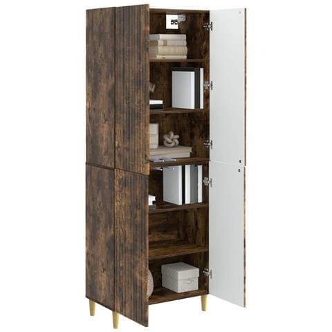 Set di armadi 2 pcs 66 x 34,5 x 90 cm Legno ingegnerizzato - Foto 2