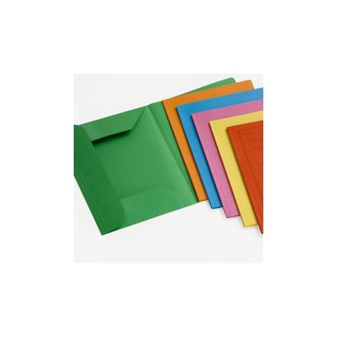 12 cartelline 3 lembi 200gr 25x33cm mix 6 colori - Foto 1