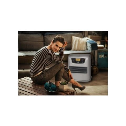 Stufa Laser LC 135 Toyotomi Elettronica a Combustibile Liquido Potenza 3,5 kW Colore Argento - Foto 4