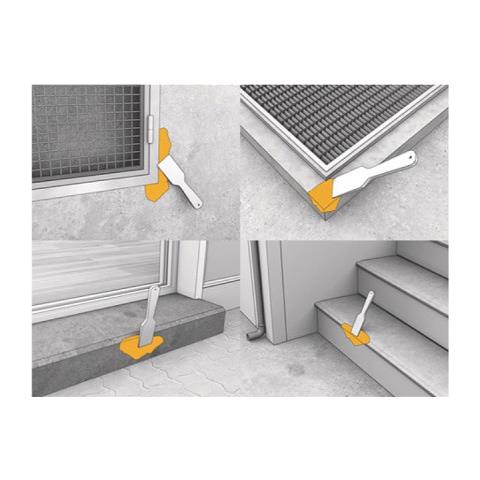 Malta Da Riparazione Pronta All'uso - Mix & Go - Grigio - 1,25kg - Foto 7