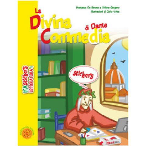 Francesca De Simone - La Divina Commedia di Dante. Ediz. a colori. Con Adesivi - Foto 1